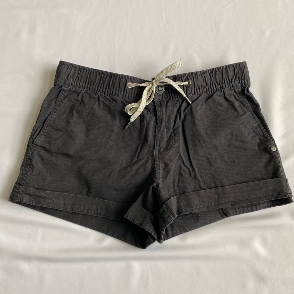 Vuori Womens Ripstop Shorts XS Charcoal Gray
